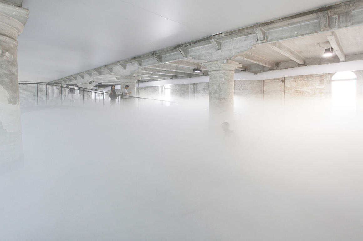 Transsolar & Tetsuo Kondo Architects, Cloudscapes, Venice Architecture Biennale, 2010.<br> &copy; Tetsuo Kondo	