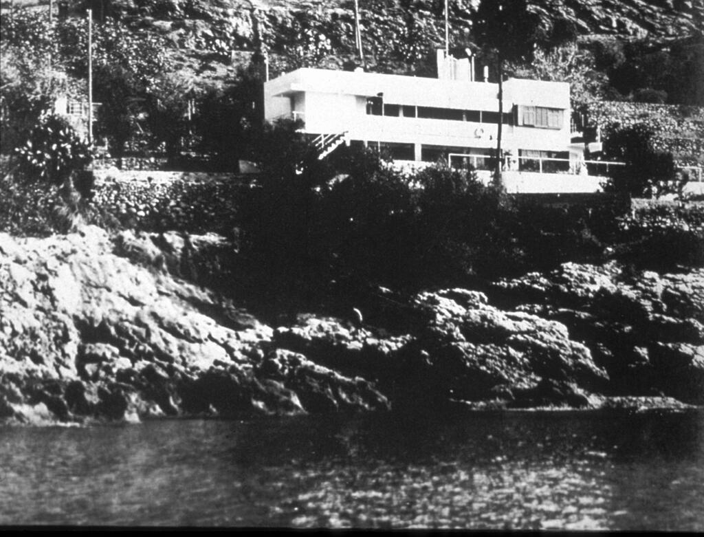 Eileen Gray: E.1027, Roquebrune—Cap Martín, 1926—29. View from the sea.<br> &copy; Courtesy of the Eileen Gray Archive. National Museum of Ireland	
