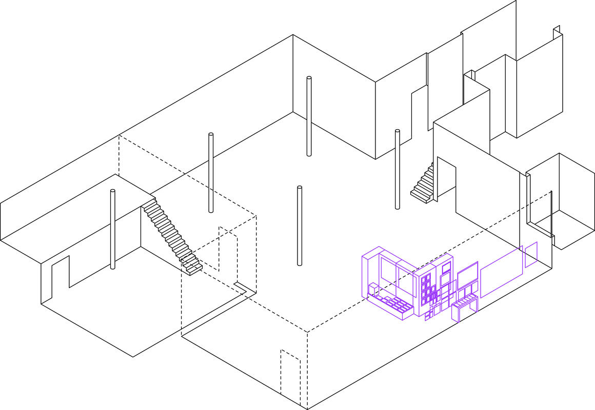 Plan 2D de l'exposition<br>	