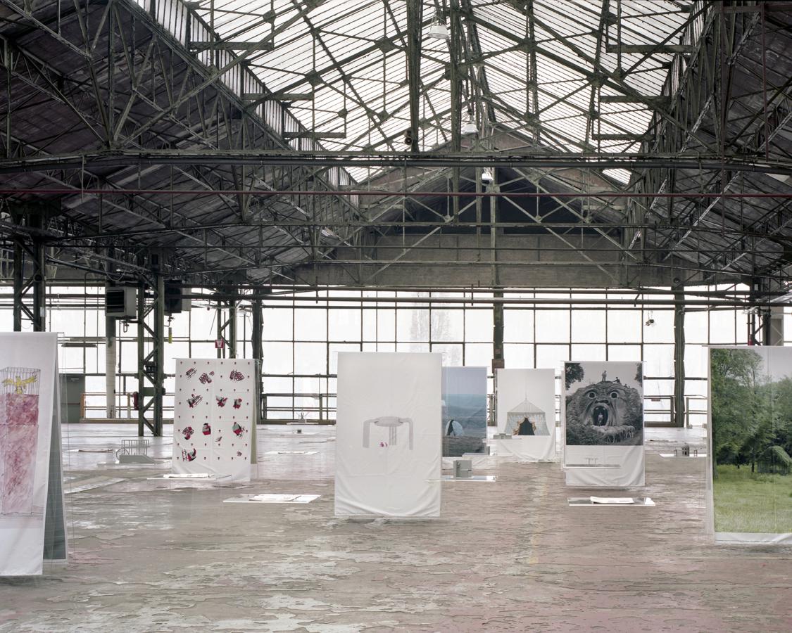 Exhibition installation in KANAL Brut<br> &copy; © Maxime Delvaux	